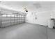 Spacious and clean garage with a large door and ample storage potential at 2523 Northfield Ln, Clearwater, FL 33761