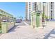 The property's entrance features a security gate, providing privacy and security to residents and visitors at 3820 Gulf Blvd # 802, St Pete Beach, FL 33706