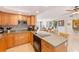 Open-concept kitchen and living area, perfect for entertaining guests at 3820 Gulf Blvd # 802, St Pete Beach, FL 33706