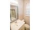 Updated bathroom features modern vanity with sink, large mirror, new toilet, and updated shower at 4402 Ohio Ave, Tampa, FL 33616