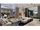 Expansive social lounge featuring stylish furnishings, a fireplace, and contemporary decor at 520 N Tampa St # 1906, Tampa, FL 33602