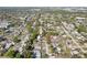 Overhead shot of a charming neighborhood with tree-lined streets, showcasing the property's location at 766 86Th N Ave, St Petersburg, FL 33702