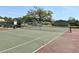 Exterior shot of a tennis court in the community at 8711 Plum Ln, Temple Terrace, FL 33637