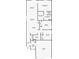 Detailed floor plan showcasing the layout of the home, including dimensions for each room and closet locations at 10205 Cool Waterlily Ave, Riverview, FL 33578