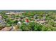 Nice aerial view of a home surrounded by mature trees in a quiet neighborhood, close to a new development at 2905 Hillside Ramble Dr, Brandon, FL 33511