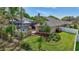 This home has a screened-in pool and beautifully landscaped backyard for relaxation and enjoyment at 2905 Hillside Ramble Dr, Brandon, FL 33511
