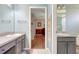 Dual sinks in the shared bathroom, perfect for busy mornings at 2905 Hillside Ramble Dr, Brandon, FL 33511