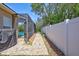 Covered patio and walkway with direct access to the screened pool, enhancing outdoor entertainment and relaxation at 2905 Hillside Ramble Dr, Brandon, FL 33511