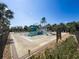 Fun splash pad area featuring slides and play equipment for  at 30423 Ceasar Park Dr, Wesley Chapel, FL 33543