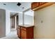 Spacious kitchen area, ready to be renovated with endless potential and design options at 5026 Water Oak Dr # 220, Bradenton, FL 34207