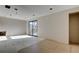 Spacious living room with sliding glass door; ready to be remodeled at 5026 Water Oak Dr # 220, Bradenton, FL 34207