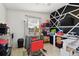 Spare room with black and white accent wall, neutral walls, and plenty of natural light at 5208 S 82Nd St, Tampa, FL 33619