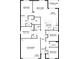 Detailed floor plan showcasing the layout of the home's rooms and dimensions at 5291 Oxford Gray Rd, Wesley Chapel, FL 33545