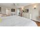 Spacious main bedroom featuring hardwood floors, ample closet space and natural light at 7300 Sun Island S Dr # 1705, South Pasadena, FL 33707