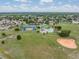 Vibrant community aerial with pool, tennis courts, playground, baseball field, and surrounding neighborhood at 10306 Green Grove Pl, Tampa, FL 33624