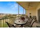 Enjoy outdoor living on this balcony with peaceful views at 1200 Country Club Drive Dr # 3303, Largo, FL 33771