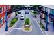 Charming street view of downtown with 