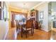 Elegant dining room featuring hardwood floors and plenty of natural light at 2514 Sandy Hill Ct, Holiday, FL 34691