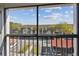 Balcony view of the parking lot and the complex buildings at 2595 Countryside Blvd # 8-305, Clearwater, FL 33761