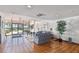 Well-lit lobby with tile floor, seating area, and large windows at 2595 Countryside Blvd # 8-305, Clearwater, FL 33761