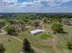 Acreage with mature trees, a metal outbuilding and space for recreation at 39745 River Rd, Dade City, FL 33525