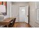 Hallway with desk and multiple doorways at 54 Aegean Ave, Tampa, FL 33606