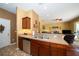 This kitchen sink area overlooks the living room at 7653 Stoney Hill Dr, Wesley Chapel, FL 33545