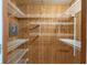 A closet featuring white shelving units at 1012 Pearce Dr # 105, Clearwater, FL 33764