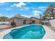A private backyard oasis featuring a sparkling blue pool, perfect for relaxation and entertainment at 1947 Citrus Hill Ln, Palm Harbor, FL 34683