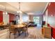 Open concept living and dining area offering seamless flow and ample space for relaxing and entertaining at 21011 Picasso Ct # 101, Land O Lakes, FL 34637