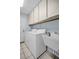 Laundry room featuring a utility sink and a washer and dryer at 2462 Indian E Trl, Palm Harbor, FL 34683