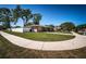 Well-maintained home with neat landscaping and a curved sidewalk leading to the front at 2707 Morningside Dr, Clearwater, FL 33759