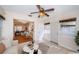 Living room featuring stylish furnishings and an open floor plan at 2707 Morningside Dr, Clearwater, FL 33759