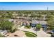 View of the suburban homes in an orderly neighborhood at 2991 Covewood Pl, Clearwater, FL 33761
