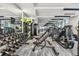 On-site fitness center featuring modern equipment like free weights, weight machines, and mirrored walls for full body views at 301 1St S St # 1206, St Petersburg, FL 33701