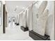 Hallway with modern artwork, lighting, and sleek design elements at 301 1St S St # 1206, St Petersburg, FL 33701