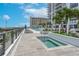 Enjoy the deck views, pool and hot tub in this upscale community at 301 1St S St # 1206, St Petersburg, FL 33701