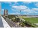 Beautiful view from the condo overlooking the baseball field, marina and cityscape at 301 1St S St # 1206, St Petersburg, FL 33701