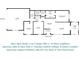 Floorplan of 2 bed/2 bath home showcasing open-plan living, kitchen, and garage at 3212 Mcmath Dr, Palm Harbor, FL 34684
