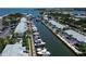 Scenic waterfront townhome community featuring a marina with private boat slips at 5111 Coquina Key Se Dr # C, St Petersburg, FL 33705