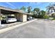Convenient covered parking area with multiple spaces available for residents at 610 S Woodlands Dr, Oldsmar, FL 34677