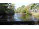 Picturesque view of the water from the property, offering a serene setting at 610 S Woodlands Dr, Oldsmar, FL 34677