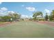 Outdoor tennis court, great for playing tennis and getting exercise on a beautiful, sunny day at 8419 Laurelon Pl, Temple Terrace, FL 33637