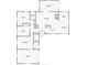 Detailed floor plan showing the layout of the home, including bedrooms, bathrooms, and living areas at 910 Edgedale Cir, Brandon, FL 33510