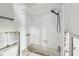 Bathroom with tub and shower ready for renovations to your desired aesthetic at 104 Carlyle Cir, Palm Harbor, FL 34683