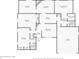 Detailed floorplan showcasing the layout of the home with multiple bedrooms and bathrooms at 104 Carlyle Cir, Palm Harbor, FL 34683