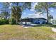 Screened in porch area with seating and lawn at 1516 Massachusetts Ne Ave, St Petersburg, FL 33703