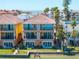Beautiful waterfront property boasting three stories with balconies overlooking a tranquil water view at 17821 Gulf Blvd # B, Redington Shores, FL 33708