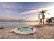 Enjoy waterfront views from the luxurious hot tub on the paved pool deck at 6211 Sun Blvd # 404, St Petersburg, FL 33715