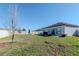 Spacious backyard with a privacy fence, offering plenty of room for activities at 12103 Gothic Rd, Spring Hill, FL 34610